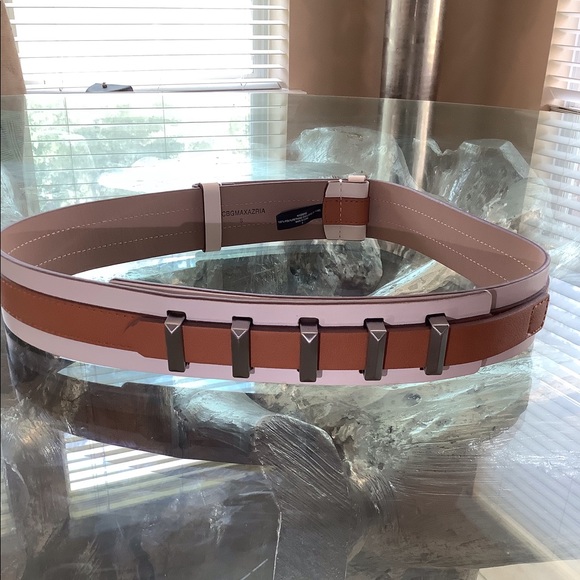 BCBGMAXAZRIA Pyramid-bar Double-layer Belt main image 6